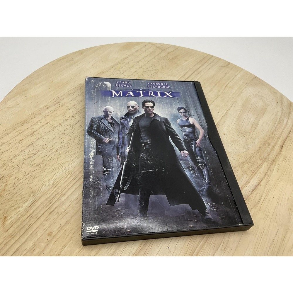 The Matrix DVD 1999 Keanu Reeves Sci-Fi Action Movie Widescreen R Warner Bros